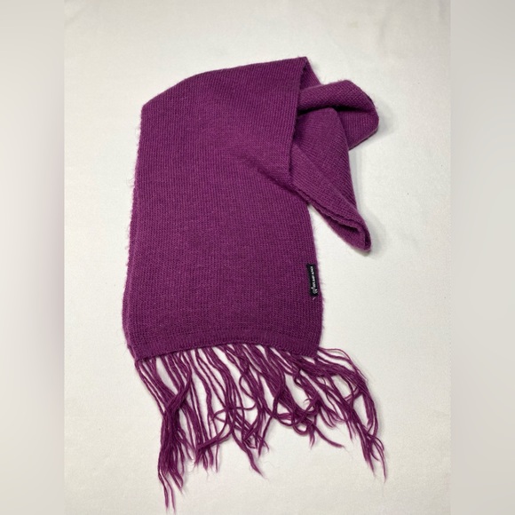 Baby Alpaca Scarf Wrap Lilac Purple 57” L - Picture 6 of 9